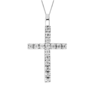 Collier I Gioielli del Sole Femme in Or blanc Diamante 0.65 Ct CLF29B-020 - CLF29B-020